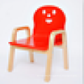 Top quality candy color wooden preschool children chairs